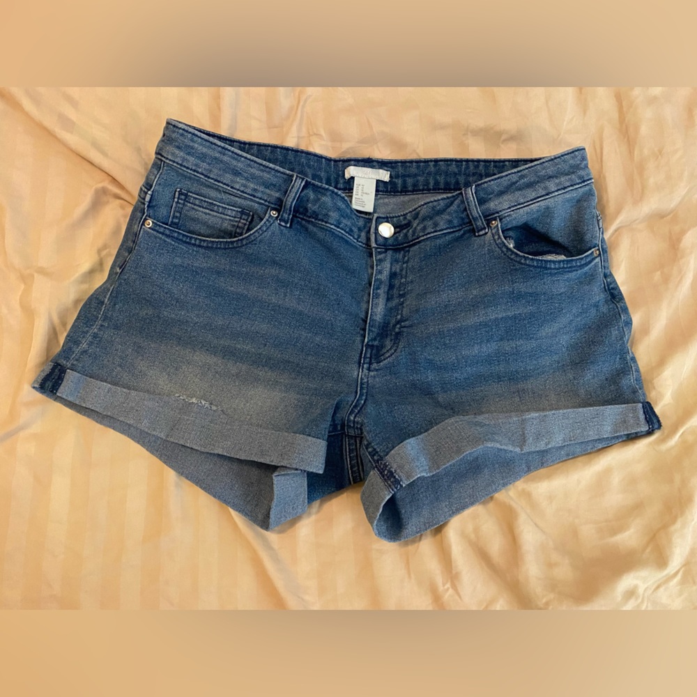 H&M denim shorts size 12